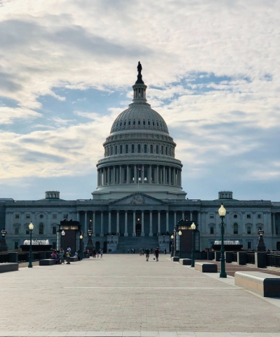 Photo of the state capitol building