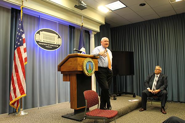 Sec. Perdue with Undersecretary Northey