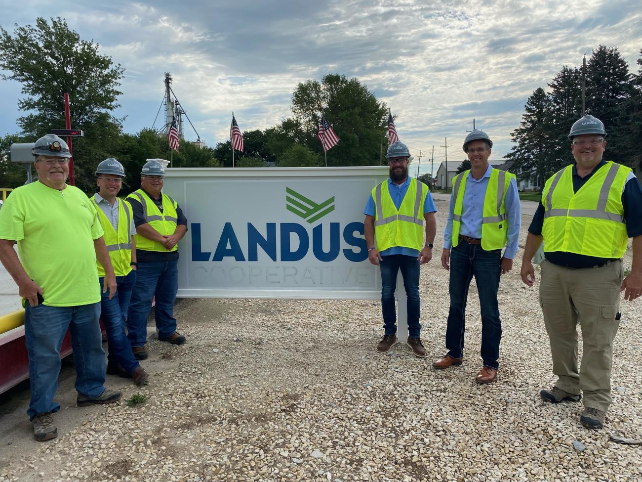 Rep. Feenstra at Landus