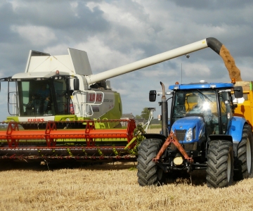 Blue Tractor