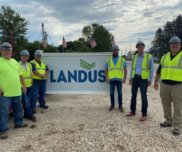 Rep. Feenstra at Landus