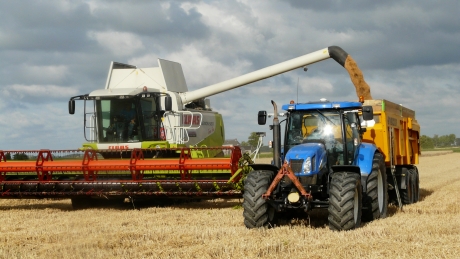 Blue Tractor