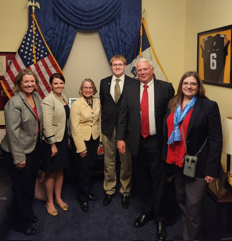 Rep. Miller-Meeks with Iowa Fly-In Group